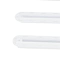 Pikkukuva 4 / 8: 3 kpl / sarja Surfboard Rudder Groove Muovi Finned Box Plug Fin Plug Base ruuveilla Valkoinen