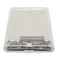 Miniatyrbilde 4 av 8: 2,5-tommers harddisk kabinett rask overføring 5 Gbps ripebestandig ekstern HDD-kabinett adapter for 2,5-tommers SATA harddisker SSD