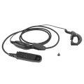 Miniatyrbild 5 av 5: Bärbar headset walkie talkie PTT mikrofon högtalare hörlurar för UV‑9R PLUS mobilradio