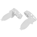 Miniatyrbillede 4 af 5: Controller Grip Cover til Oculus Quest 2 VR Controller Håndtag Silikone Beskyttende Cover med Justerbar Knuckle Strap