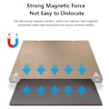 Miniatyrbilde 3 av 5: 3D-skriver Pulverlakkert PEI Flexi Stål Magnetisk Byggeplate 235 * 235mm for Creality Ender 3 S1 Pro, Ender 3, Ender 3 Pro, Ender 3 Neo, Ender 3