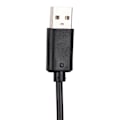 Miniatyrbilde 1 av 2: Høy kvalitet 2 i 1 1,5 m ladekabel for Microsoft XBOX 360-kontroller Hurtiglading (svart)