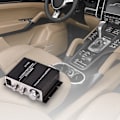 Miniatyrbillede 1 af 3: Mini 2-kanals HiFi Stereo Auto Bil Audio Forstærker Digital Amp Sort