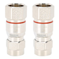 Miniatyrbillede 2 af 5: 2 stk. N-han stik RF koaksialadapter N-type stik kabelantenneadapter til 1/2'' radio