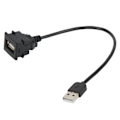 Pikkukuva 5 / 5: Auton johtosarjan USB-liitäntäjatke, uros-naaras, moninkertainen suojaus, 12V-30V tulo, vaihtoehto Camrylle, Priukselle