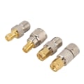 Miniatyrbilde 4 av 5: 4 stk. bærbar messing antennekontakt F til SMA radiokonverteradapter