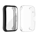 Miniatyrbild 1 av 5: Fodral Kompatibelt med HUAWEI Watch FIT Full Cover Case Skärmskydd Mjuk TPU Reptålig All Around Skyddsfodral