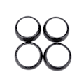 Miniatyrbilde 2 av 8: Deksel til luftventil i karbonfiberstil, erstatning for Smart Fortwo/Forfour 453 2015‑2021