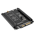 Miniatyrbild 2 av 5: Högpresterande 22-stifts M.2 NGFF till SATA-adapter Plug and Play M.2 till SATA B-nyckel