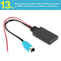 Miniatyrbillede 5 af 5: Bluetooth AUX-IN Adapter KCE-237B Trådløs Lydkabel Passer til Alpine CDE-W203Ri IDA X303 X305 X301