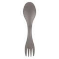 Miniatyrbild 3 av 8: Konvertibel Multifunktionell Spork för Utomhusäventyr, Titanlegering Ultralätt Sandblästringsprocess Bekvämt Grepp Portabel Konvertibel