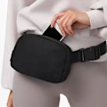 Pikkukuva 5 / 5: Ulkoilun urheilukuntoilun crossbody-vyölaukku - Musta