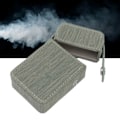 Miniatyrbild 1 av 8: Cigarettboxhållare PU-flikdesign Bärbar cigarettbox Skyddande fodral för resor Daglig ärta grön