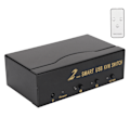 Miniatyrbild 2 av 5: 2 i 1 ut VGA KVM-switch 4 USB-port Multidator Monitor Mus Tangentbord Videodelning VGA-switch 100-240V