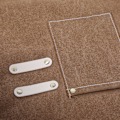 Miniatyrbild 4 av 4: Elegant kockförkläde, Canvas bomullsförkläde med stora fickor, perfekt för matlagning, bakning, servering