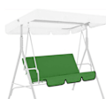 Miniatyrbilde 2 av 5: Upholstery top porch swing pad tilgjengelig erstatningsdeksel