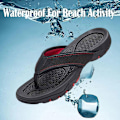 Miniatyrbild 3 av 5: Herr T-flops inomhus och utomhus strand flip-flops, herr flip-flops utomhus T-flops halkfria