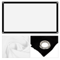 Miniatyrbilde 4 av 5: 16:9 Tykk bærbar ikke-krøll myk hvit polyester projektor lerret projeksjonsskjerm (60 tommer)