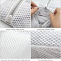 Miniatyrbilde 4 av 5: Ekstra Stor Mesh Vaskesekk, 2-pakning Glidelås Polyester Delikat Vaskesekk, Vaskemaskin og Tørketrommel Sikker Klær Vaskesekk for Frakk, Genser, Seng