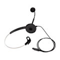 Miniatyrbild 1 av 5: H360DQD Monaural Office Headset Enkelsidiga Hörlurar med Mikrofon för Jabra för Beien