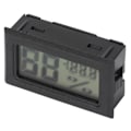 Miniatyrbillede 6 af 8: Bærbar Digital Hygro Termometer Sort Elektronisk Temperatur Fugtighedsmåler til Hjem Drivhus Kælder