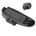 Miniatyrbillede 4 af 5: Walkie Talkie Headset Audio Adapter til BFA58 BFUV9R UV9R Plus M Port 2 Pin Headset