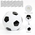 Miniatyrbild 4 av 5: Fotboll sparbössa för barn, basket sparbössor, kreativ spargris för flickor och pojkar gjord av säkert emaljerat material. Bra för