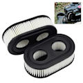Miniatyrbillede 1 af 5: 2 stk. plæneklipper luftfilter til 550E-550EX Briggs & Stratton 798452 593260