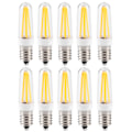 Miniatyrbild 1 av 5: 10 st 3W Liten Glödlampa E14 Sockel Varm Vit Hembelysning Glödlampa för C