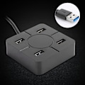 Pikkukuva 5 / 5: Hub USB3.0 Splitter 4-in-1 -telakka-asema 4-porttinen monikäyttöinen kannettava lisälaite laajennukseen