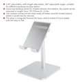 Miniatyrbillede 5 af 8: Mobiltelefon Stativ Desktop Højdejusterbar Holder AntiSlip Stativ til Telefon Tablet
