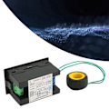 Miniatyrbillede 1 af 8: AC-meter Enkeltfase LCD Digital AC Panel Meter Spænding Strøm Frekvens Amp Watt Effektmonitor AC40‑300V 0.00-110.0A
