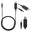 Pikkukuva 4 / 5: USB 5.5MM x 2.1MM -liitäntä 5V - 12V tehostuslinja pöytälampuille / reitittimille / modeemeille