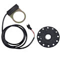 Miniatyrbilde 2 av 4: Elektrisk sykkelpedal 12 magneter E-sykkel PAS-systemassistent sensor hastighetssensor