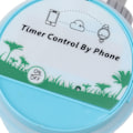Miniatyrbilde 3 av 5: Sprinkler Timer Plast WiFi og Bluetooth Kontroll IP68 Hage Irrigasjon Timer for Hage Gård Park