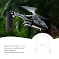 Miniatyrbild 7 av 8: Landningsställ för fjärrstyrd helikopter, plast, landningsutrustning för FW450 V3 RC-helikopter, vit