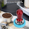 Miniatyrbild 4 av 8: Innovativ Espresso Tamper för Kaffeälskare, Manuell Kaffebönpress med Fjäderassisterad Funktion, Rostfritt Stålkonstruktion för Säkerhet,