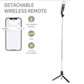 Miniatyrbillede 5 af 5: 6 i 1 trådløs Bluetooth Selfie Stick Justerbar Roterbar Telefonholder Håndholdt Selfie Stick Stabilisator