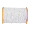 Miniatyrbilde 1 av 5: 0,5 mm hvit elastisk snor, kuttbar, DIY håndverk armbåndsnor, elastisk snor for smykkehåndverk