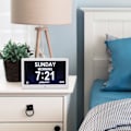 Pikkukuva 4 / 8: Digitaalinen valokuvakehys 10 tuumaa 1024x600 LCD-herätyskello Kaukosäädin 100-240V kotiin EU-pistoke