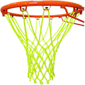 Miniatyrbild 1 av 8: Bärbara basketnät för utomhusbruk, silkeslent texturerat repnät, kraftig ersättning, tjockt för alla väder, för nattljus, solcellsdriven lek