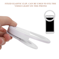 Miniatyrbillede 5 af 8: Mobiltelefon Fyldlys Dæmpbar LED Cirkellampe USB Genopladelig Live Streaming Lys