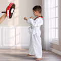 Miniatyrbild 6 av 7: Träningshandskar, Lättviktsdesign, Stötdämpning för Kickboxning, MMA-utrustning, Anatomiskt Korrekt Komfort, Äkta Läderkonstruktion,