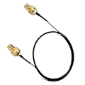Miniatyrbillede 3 af 5: 2 stk. sæt WiFi IPEX4 til RP SMA han NGFf  M. 2 konnektorkabel ledning ledning 31cm