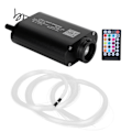 Miniatyrbillede 5 af 5: 12W 2m optisk fiberkabel lampe bil loftslys kit RGBW lys S