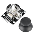 Miniatyrbild 8 av 8: 5 st Dual-axis joystickmodul för PS2 spelkontroll Gamepad kontrollspaksensor för Arduino
