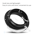 Pikkukuva 8 / 8: Seosrengasadapteri Elinchrom-kiinnitykseen Bowens-kiinnitykseen salamavalolle Softbox