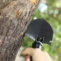 Miniatyrbild 5 av 8: Vikbar Överlevnadsspade: Militärklassad Multiverktyg, Högkolstål För Oöverträffad Hållbarhet, Lättviktsdesign, Portabel Väska Ingår