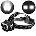 Miniatyrbillede 4 af 5: USB-opladelig bærbar pandelampe LED-pandelampe lommelygte til cykling