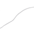 Miniatyrbilde 3 av 5: 0,5 mm hvit elastisk snor, kuttbar, DIY håndverk armbåndsnor, elastisk snor for smykkehåndverk